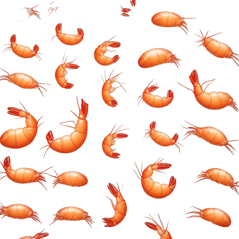 Shrimp frying rice emoji