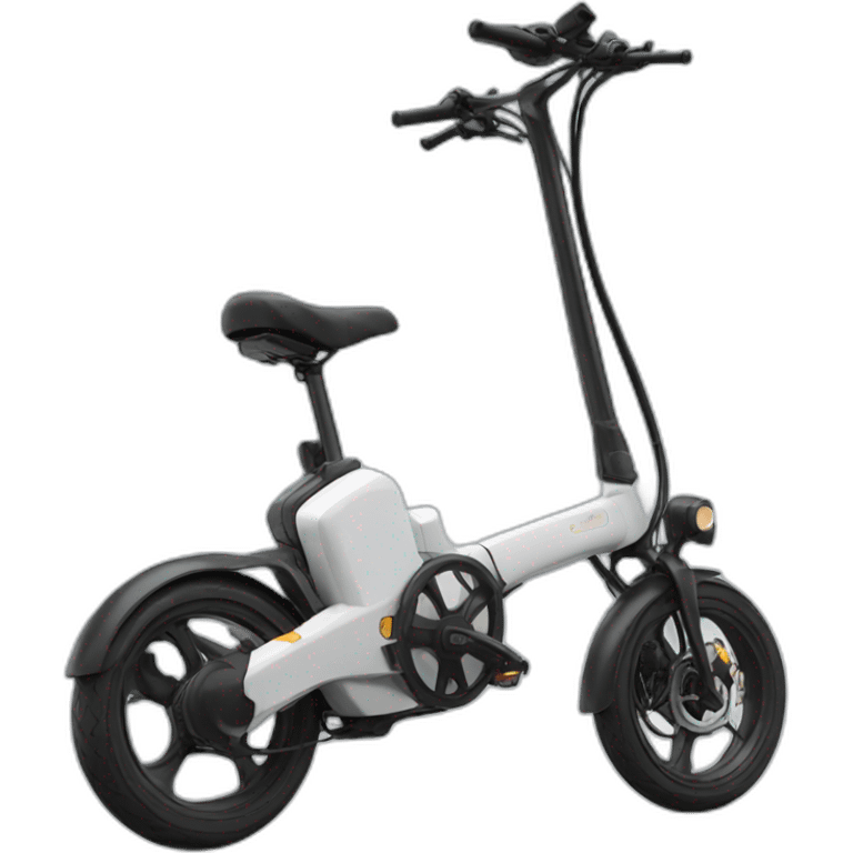 Electric bike emoji