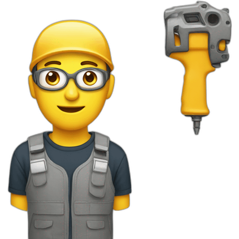 Techniker an einen medezingerät emoji