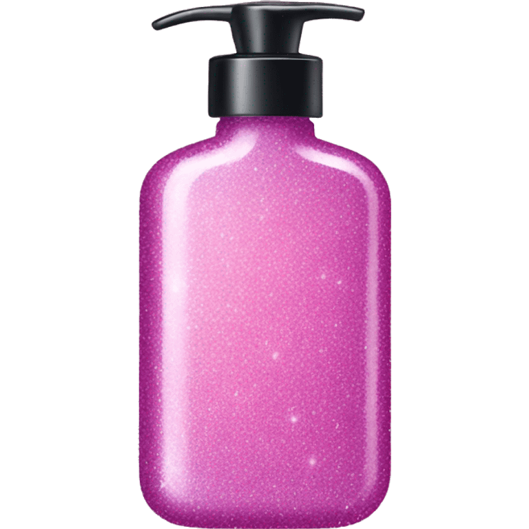 Glitter lotion bottle emoji