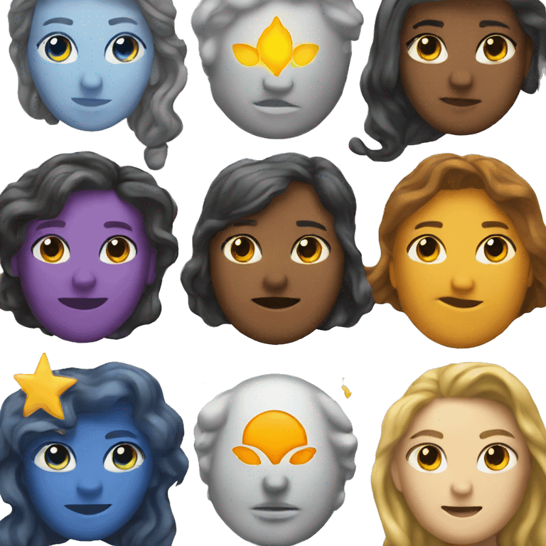 Rising sign Gemini, sun leo, moon Gemini  emoji