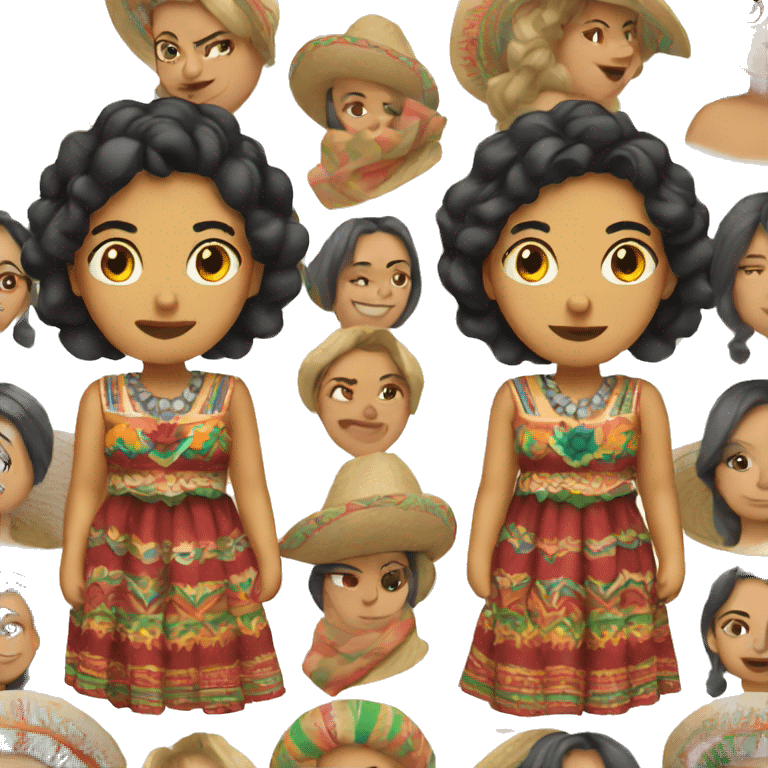 mexican women emoji