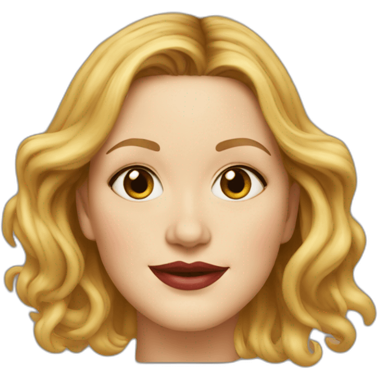 Drew Barrymore emoji