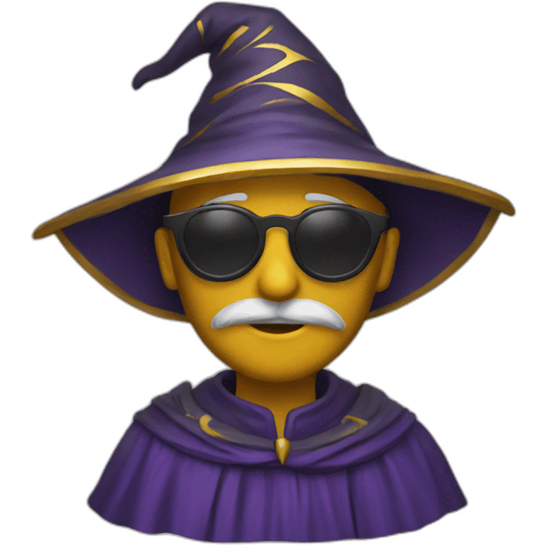 wizard sunglasses emoji