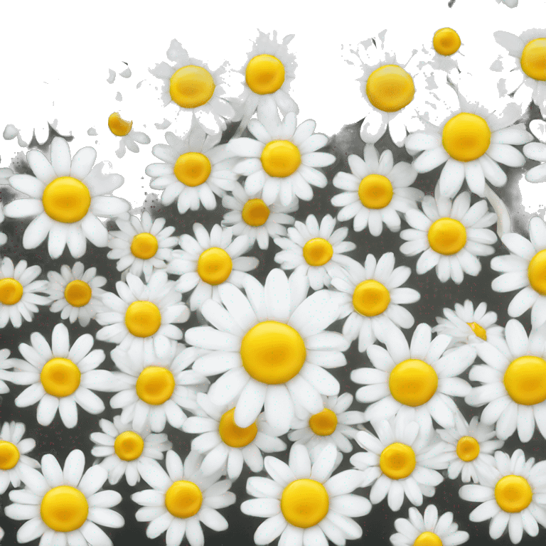 White daisy emoji