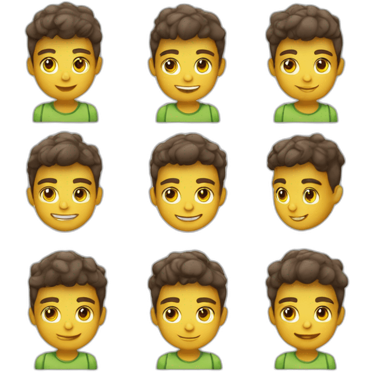 abelha futurista saindo para a escola e sorrindo emoji