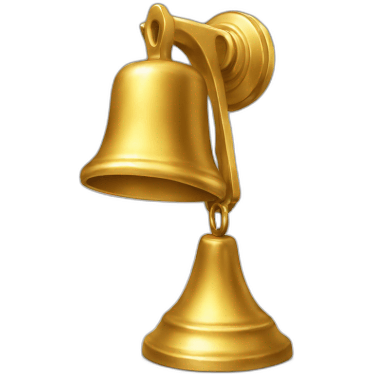 small bell golden emoji