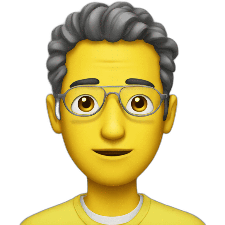 a Guy in a lemon disguise emoji