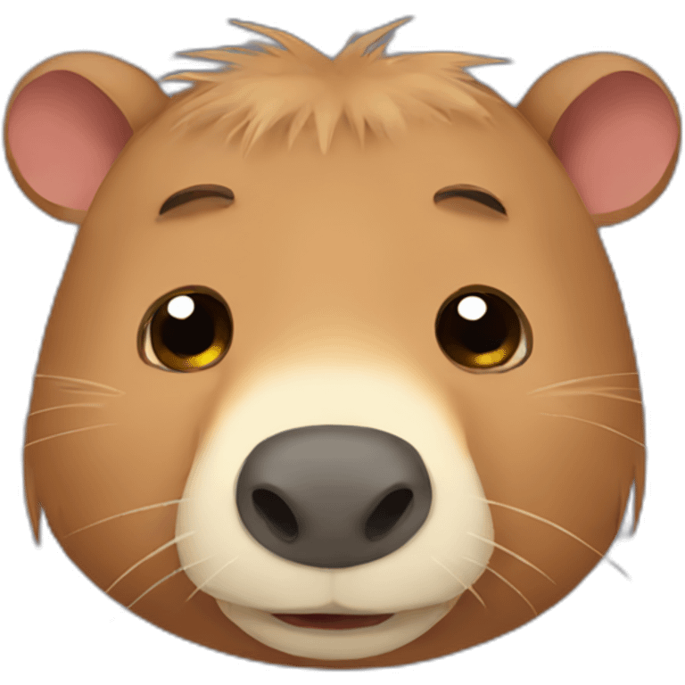 crying capybara emoji