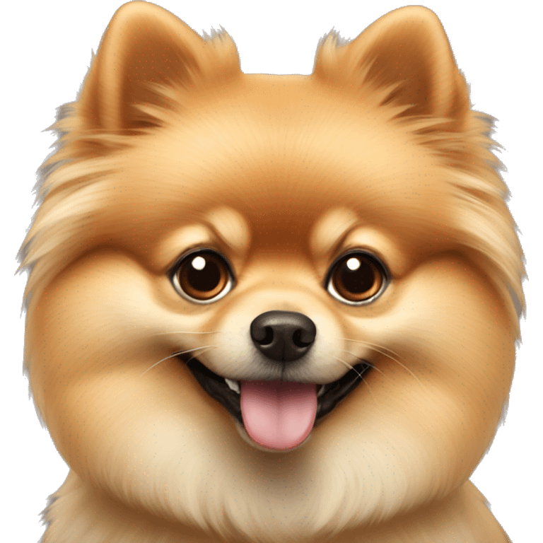 pomeranian dog  emoji