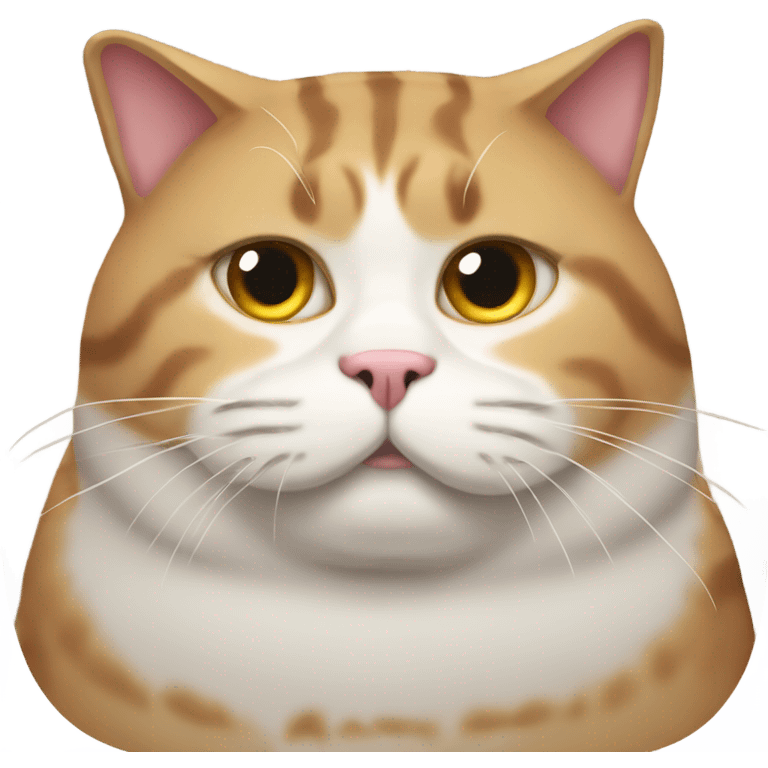 Fat cat emoji