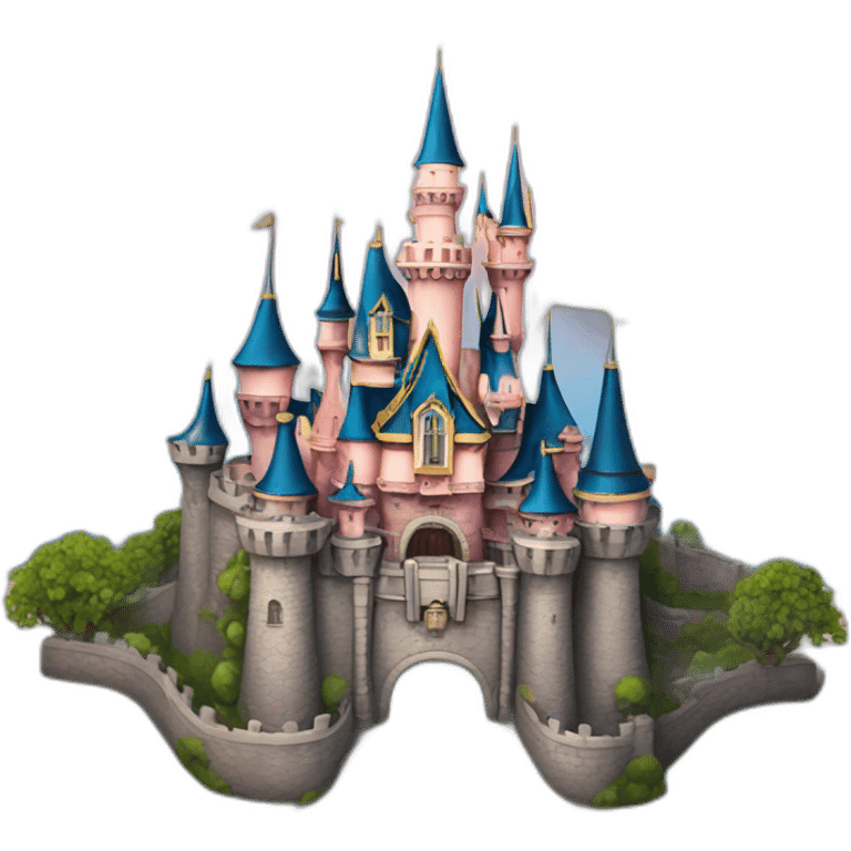 Disneyland Castle emoji