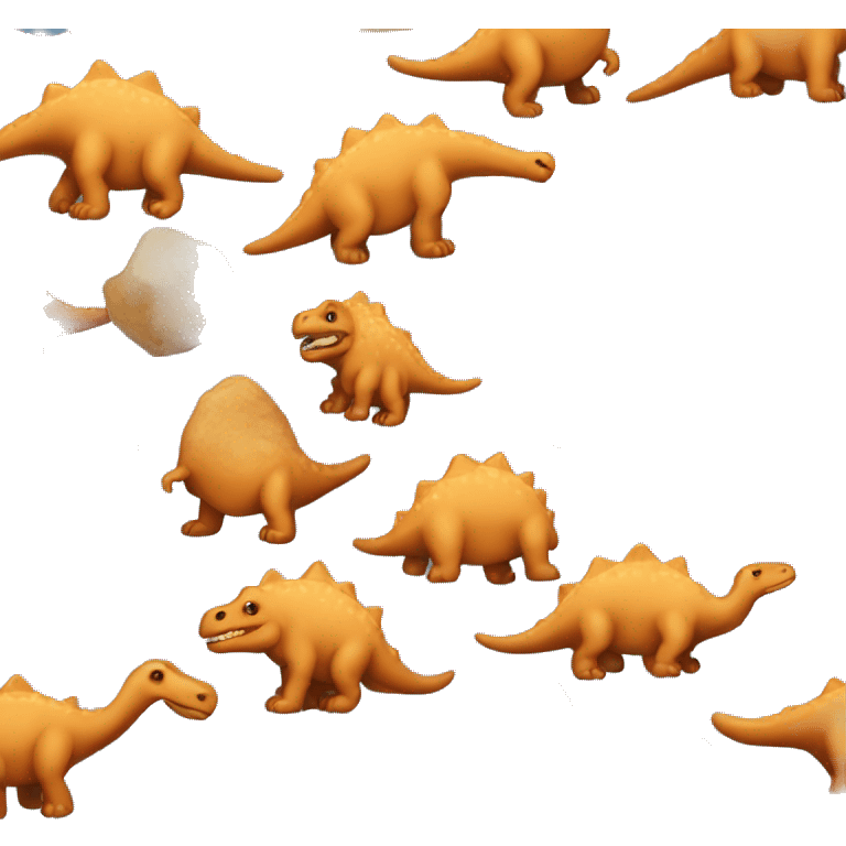 Dinosaur nuggets   emoji