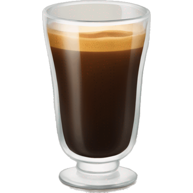 Espresso in a glass  emoji