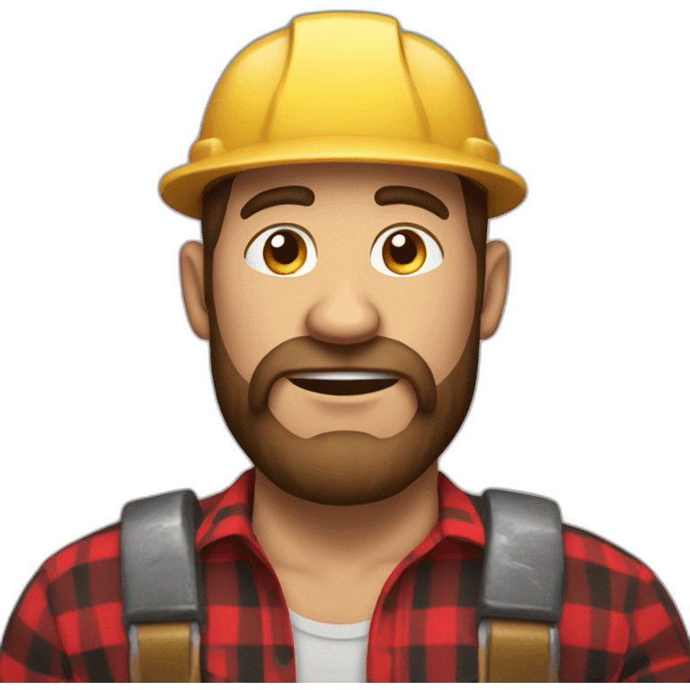 jacked lumberjack emoji