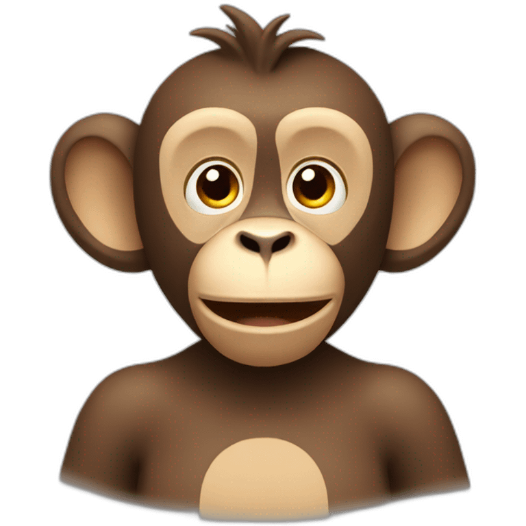 Monkey donkey emoji