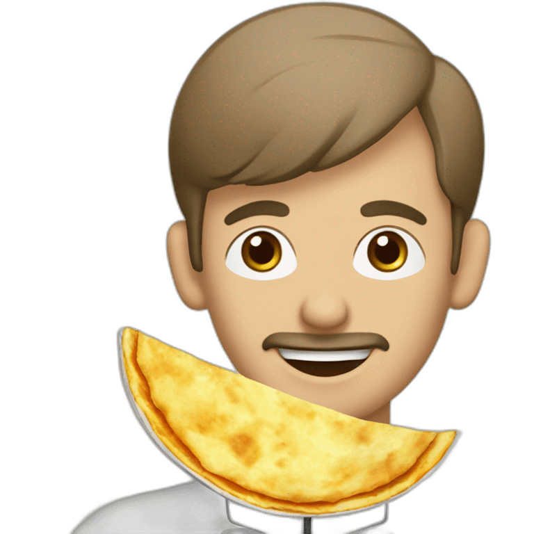 Tortilla de patatas con cebolla española emoji