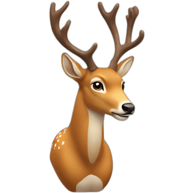 deer-thinking emoji