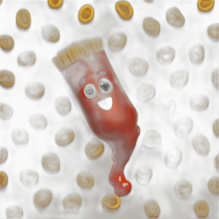 ketchup on pasta emoji