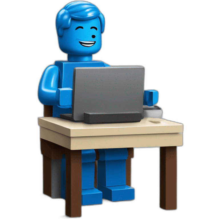 lego man working remotely emoji