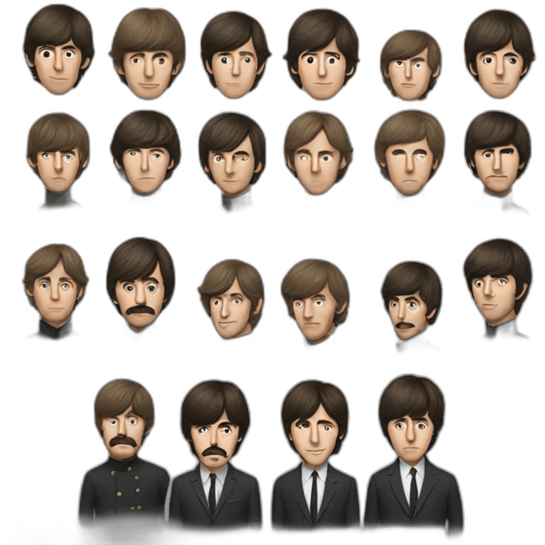 The beatles emoji