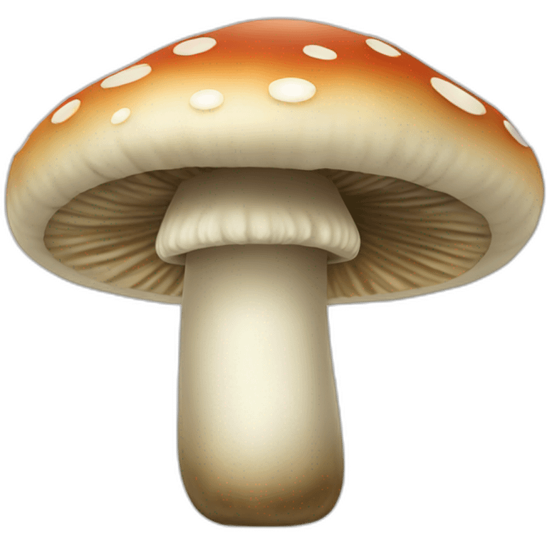 button mushroom emoji