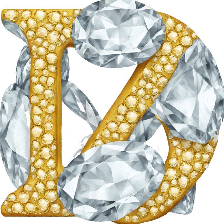 DIAMOND LETTER D emoji