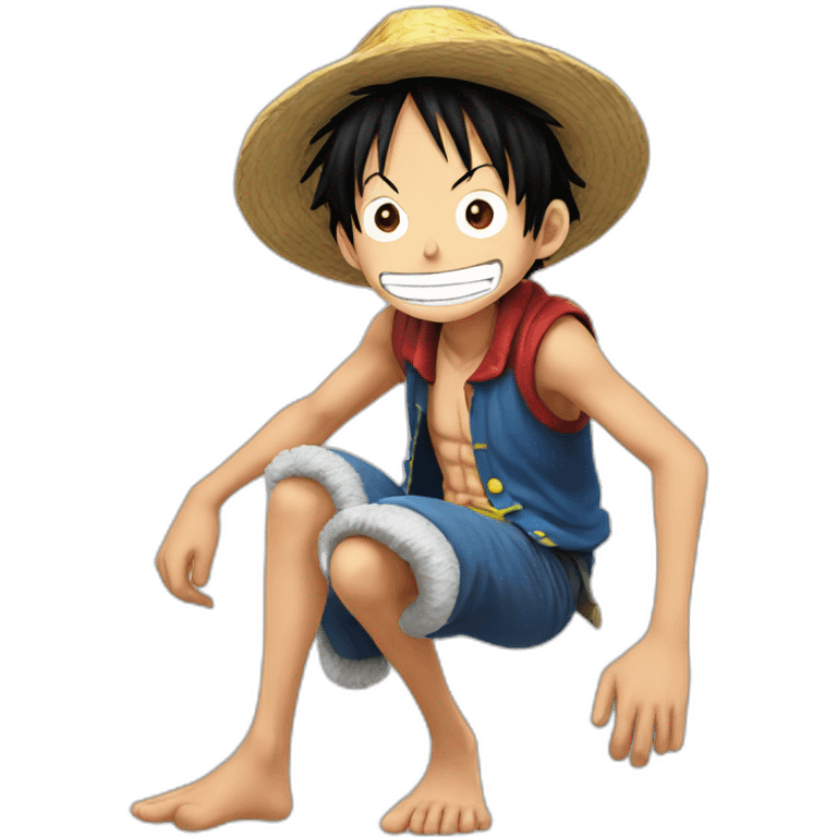 Luffy emoji