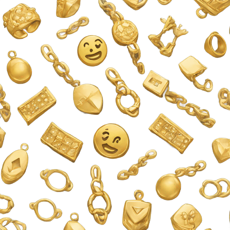 gold jewelry emoji