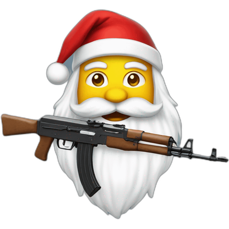 ak-47 santa emoji