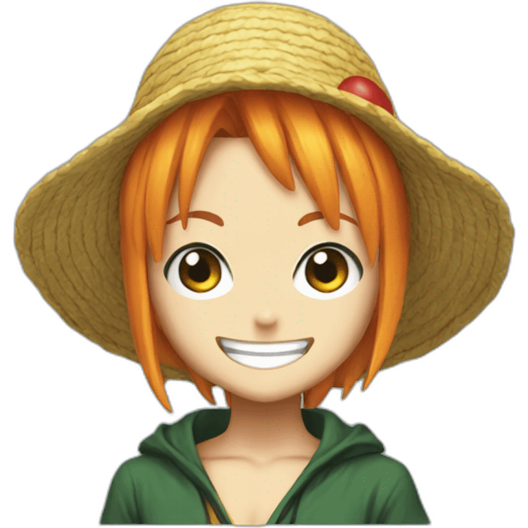 Nami one piece emoji