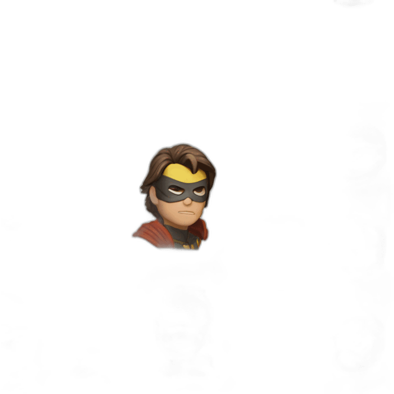 Robin super héros emoji