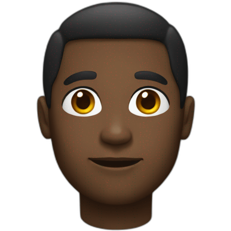 Black person emoji