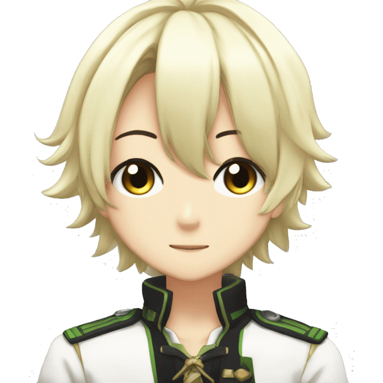 Mika from owari no seraph emoji