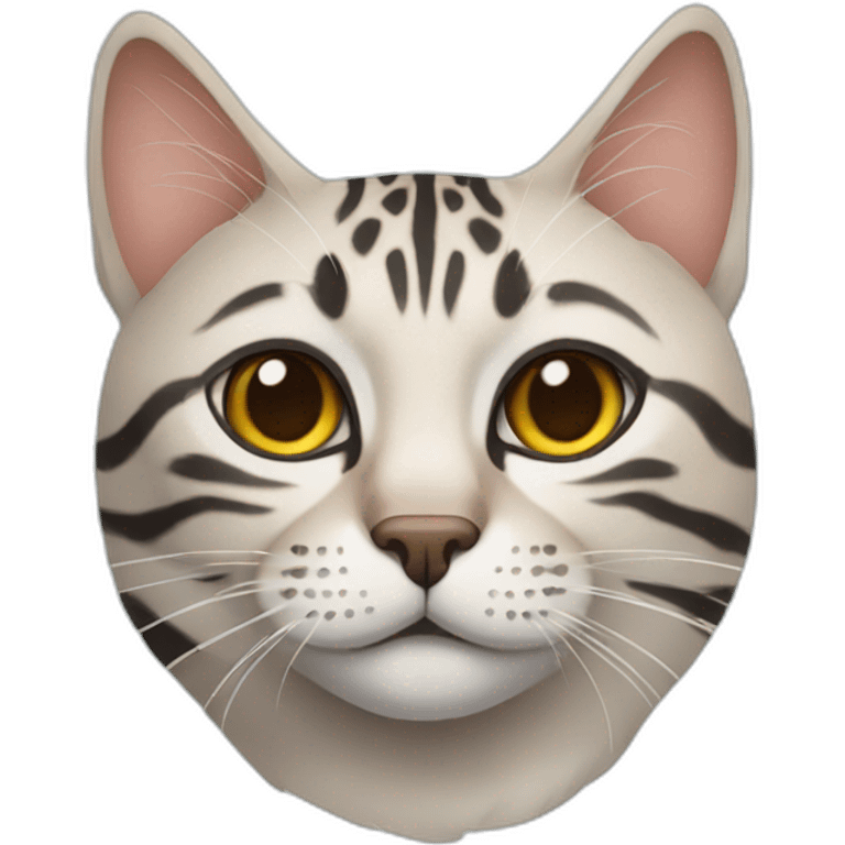 cat bengal emoji