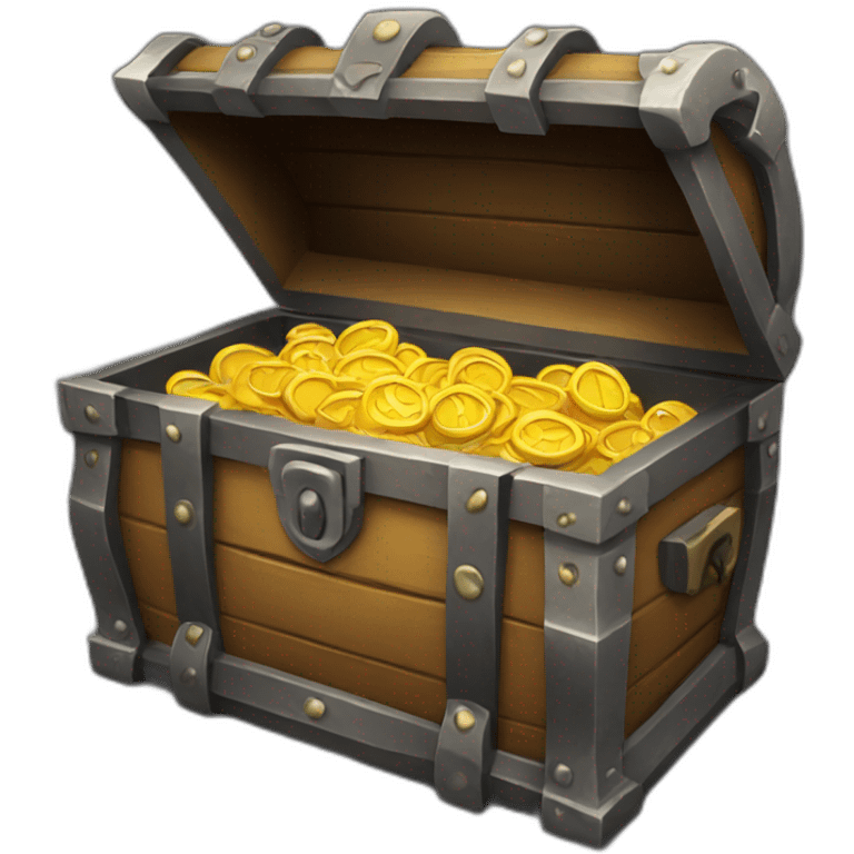 empty treasure chest emoji