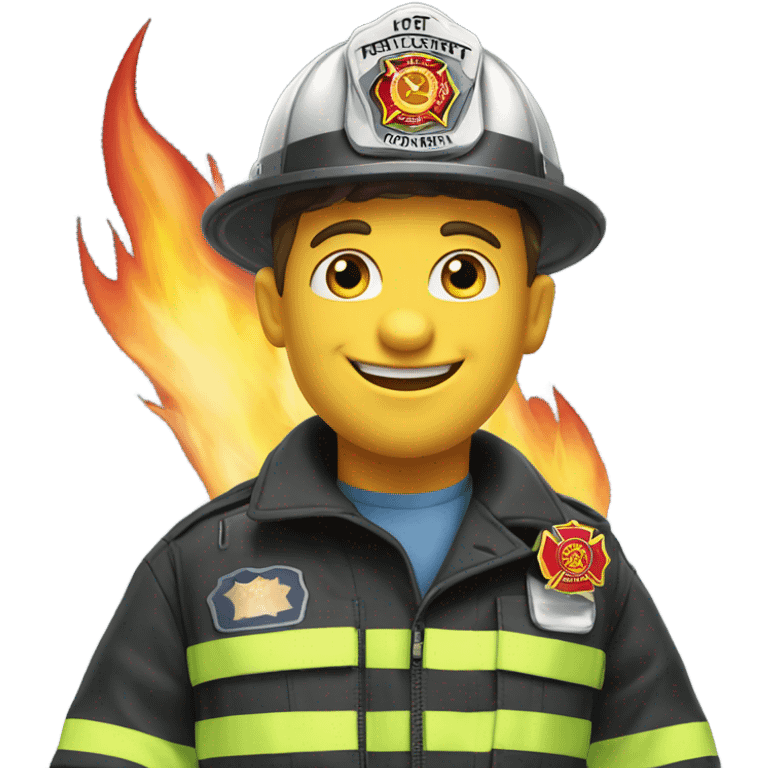 Congratulations Lt. fire department  emoji