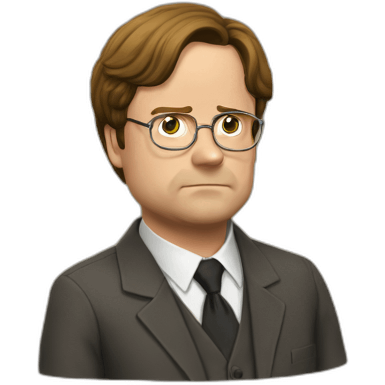 dwight schrute emoji