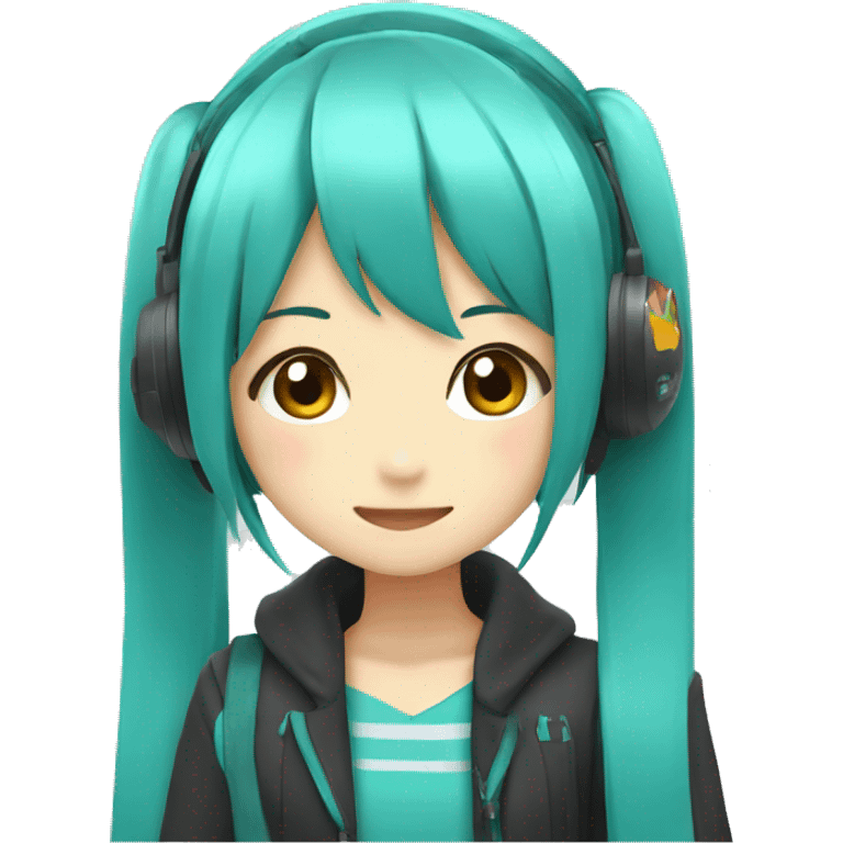 Miku  emoji