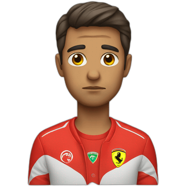 sad Ferrari fan emoji