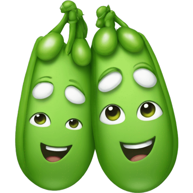 Two peas in a pod emoji