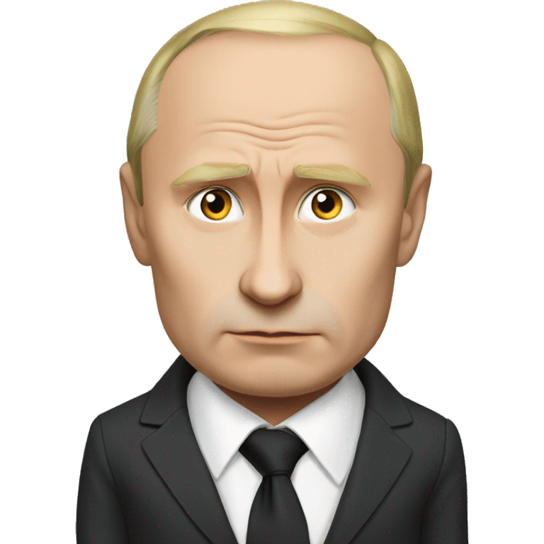 Putin Showing a Gesture of Silence emoji