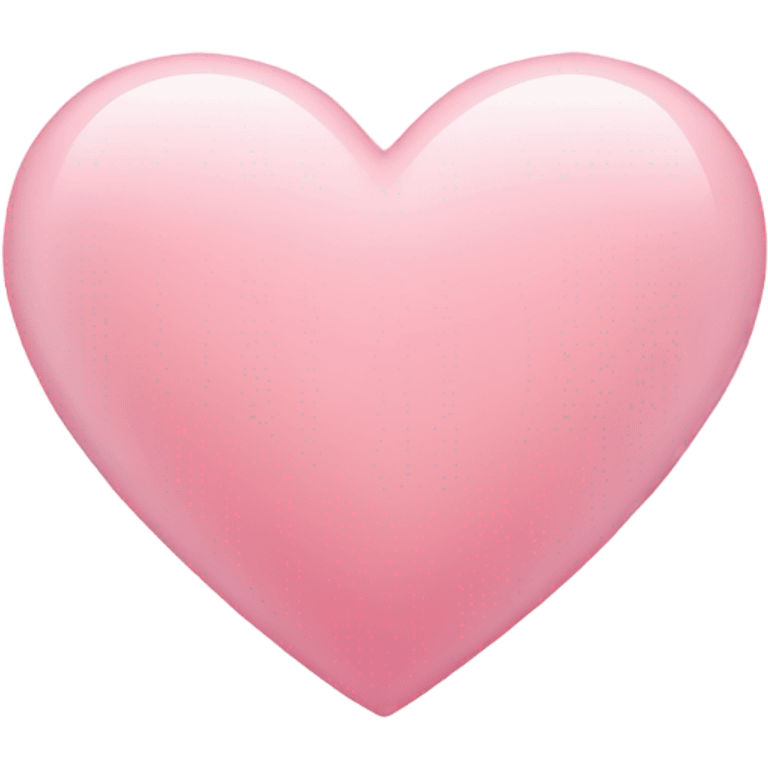 Light Pink Heart emoji