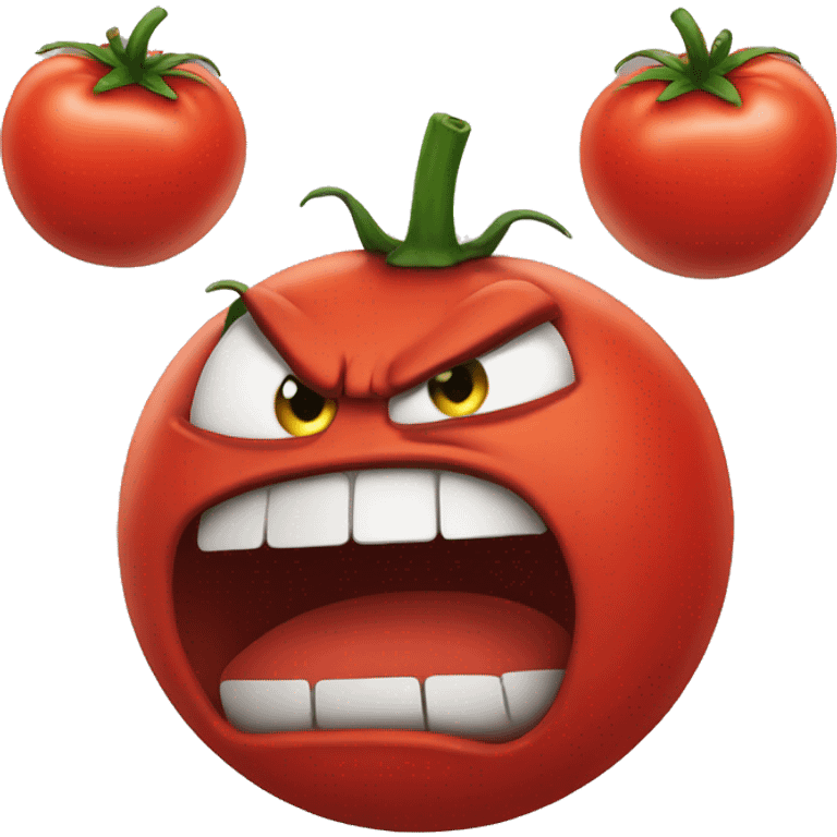 Angry tomato  emoji