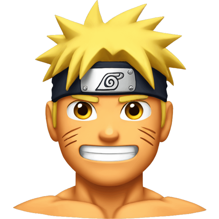 Naruto as bodybuilder  emoji