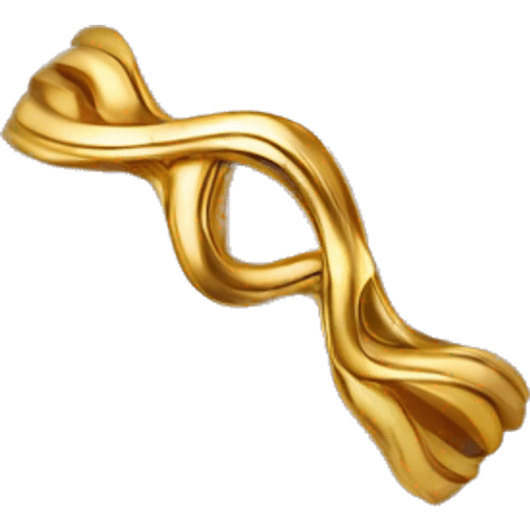 gold wavy ring emoji