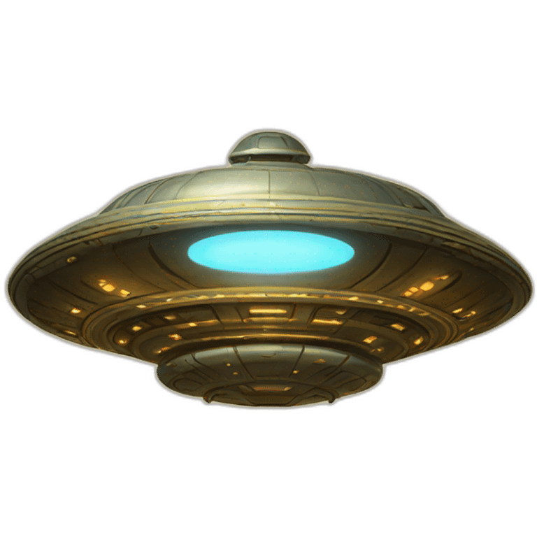 Baroque UFO emoji