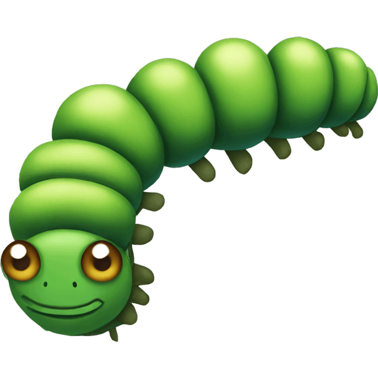 Caterpillar emoji