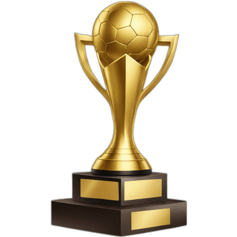 world cup trophy emoji