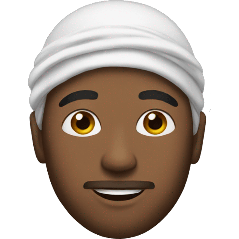 A man with durag emoji